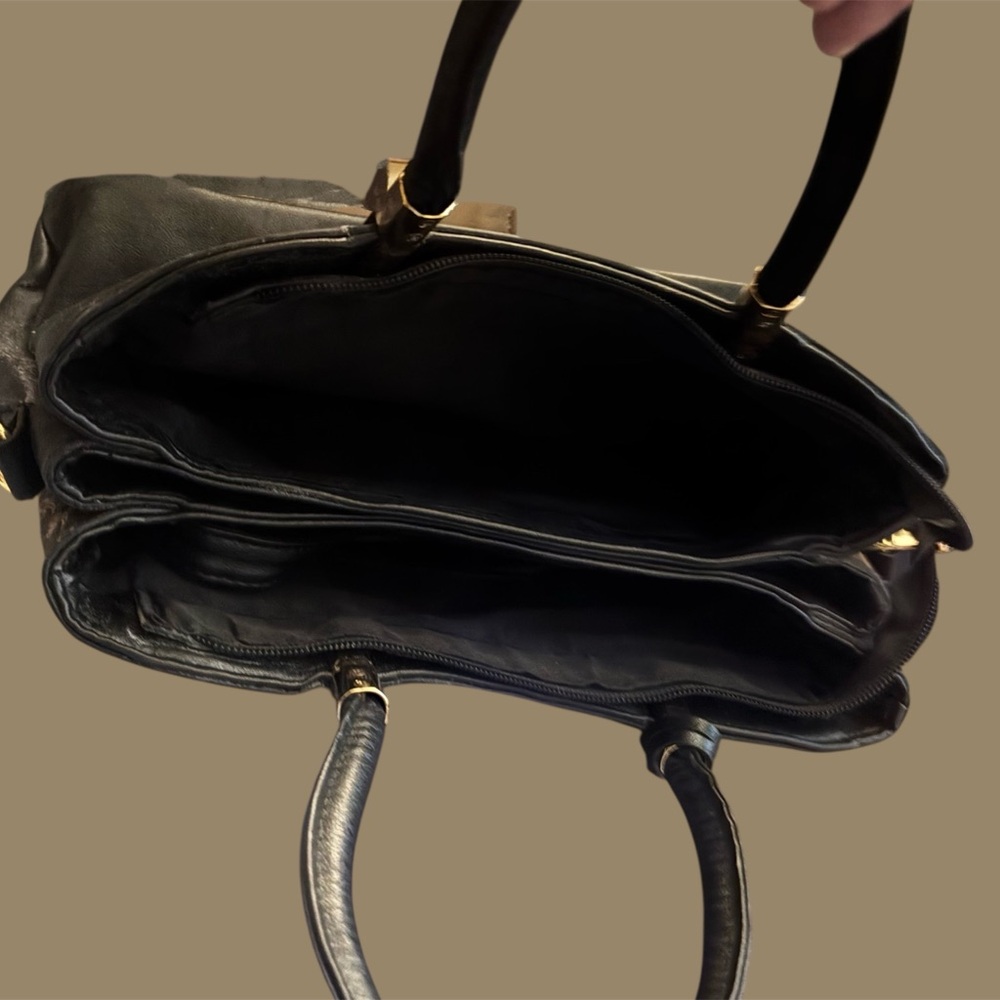 Charles & Keith Brown & Black womens Bag - Picture 4 of 6